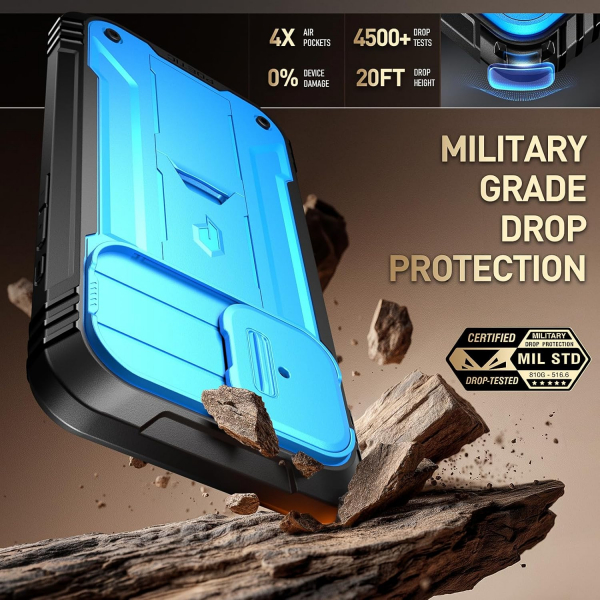 Poetic Apple iPhone 17 Revolution Klf -Light Blue