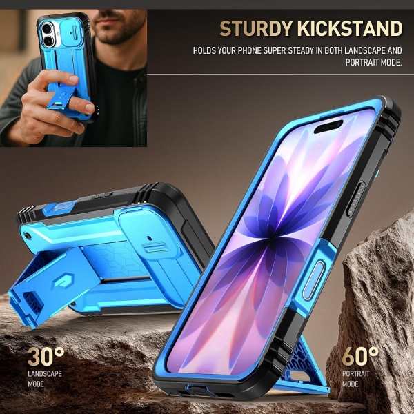 Poetic Apple iPhone 17 Revolution Klf -Light Blue