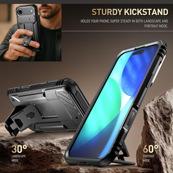 Poetic Apple iPhone Air Revolution Klf -Black