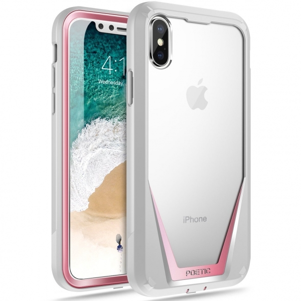 Poetic Apple iPhone XS / X Guardian Bumper Klf-Pink