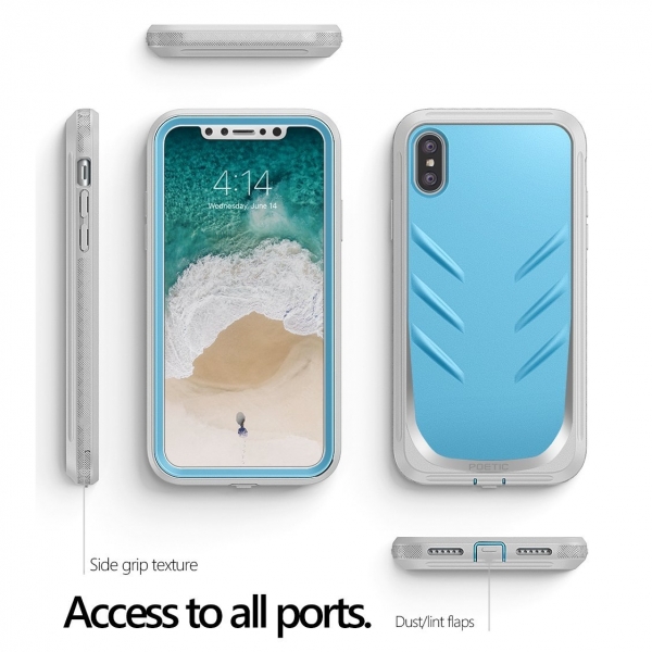 Poetic Apple iPhone X Revolution Klf- Blue