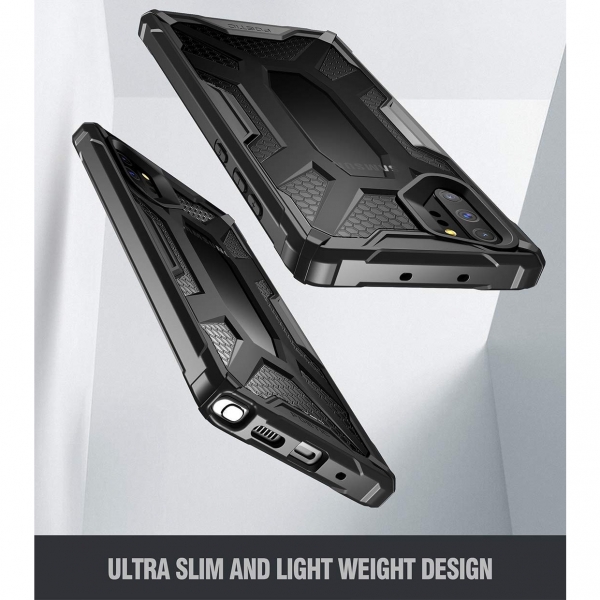 Poetic Galaxy Note 10 Plus Affinity Serisi Klf (MIL-STD 810G)-Black