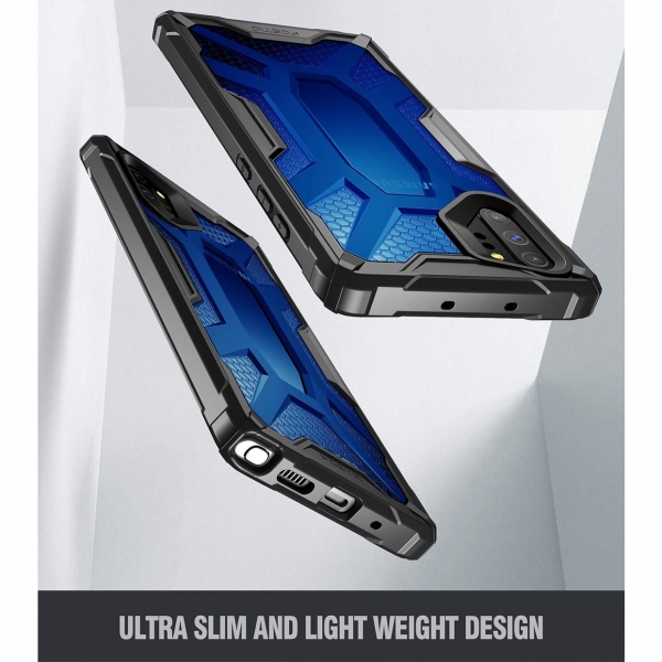 Poetic Galaxy Note 10 Plus Affinity Serisi Klf (MIL-STD 810G)-Blue
