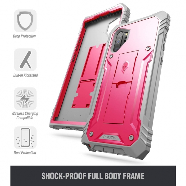 Poetic Galaxy Note 10 Plus Revolution Serisi Klf-Pink