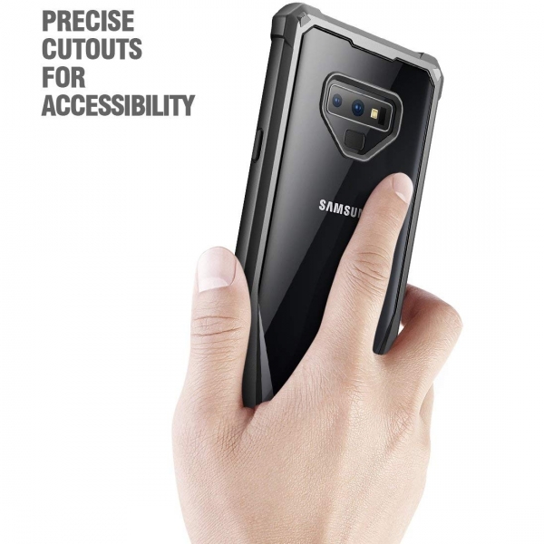 Poetic Galaxy Note 9 Guardian Rugged Bumper Klf-Black