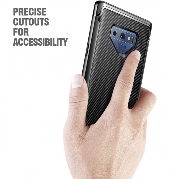 Poetic Galaxy Note 9 Karbon Fiber Dokulu nce Klf