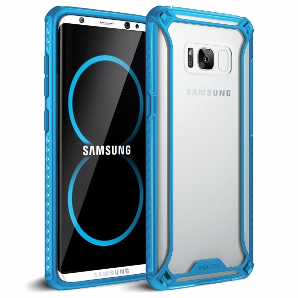 Poetic Galaxy S8 Plus Affinity Slim Fit Klf-Blue