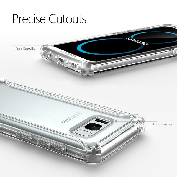 Poetic Galaxy S8 Plus Affinity Slim Fit Klf-Clear