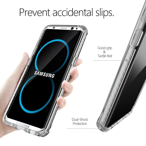 Poetic Galaxy S8 Plus Affinity Slim Fit Klf-Clear