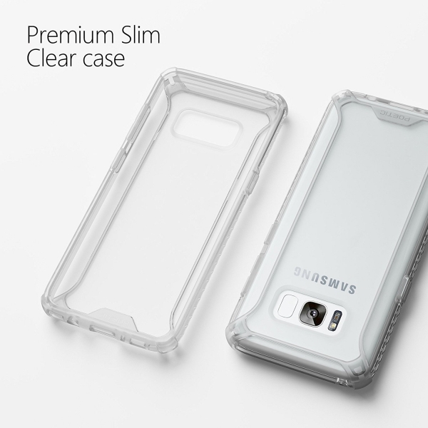 Poetic Galaxy S8 Plus Affinity Slim Fit Klf-Clear