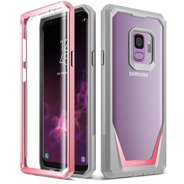 Poetic Galaxy S9 Guardian Rugged Bumper Klf-Pink