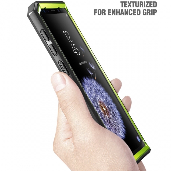 Poetic Galaxy S9 Plus Guardian Rugged Bumper Klf-Green