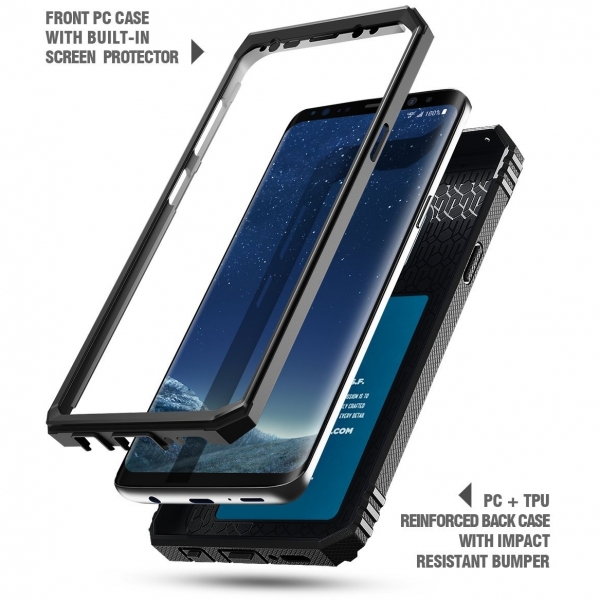 Poetic Galaxy S9 Revolution Rugged Klf-Black