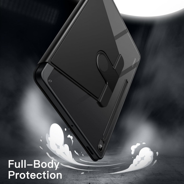 JETech Galaxy Tab S10 FE Plus Rotating Klf-Black