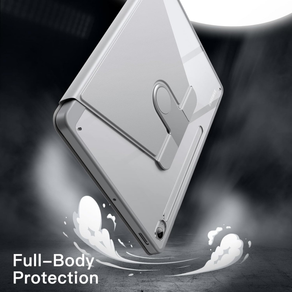 JETech Galaxy Tab S10 FE Plus Rotating Klf-Silver