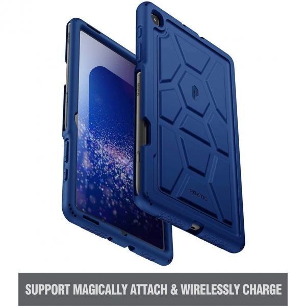Poetic Galaxy Tab S6 Lite TurtleSkin Serisi Klf (10.4 in)-Navy