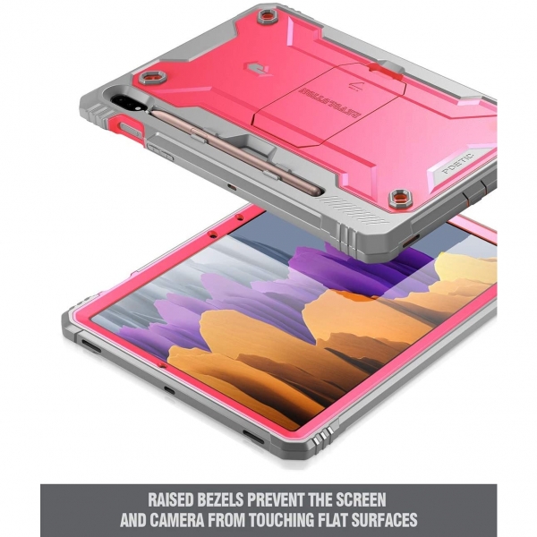 Poetic Galaxy Tab S7 Revolution Serisi Klf (11 in)-Pink