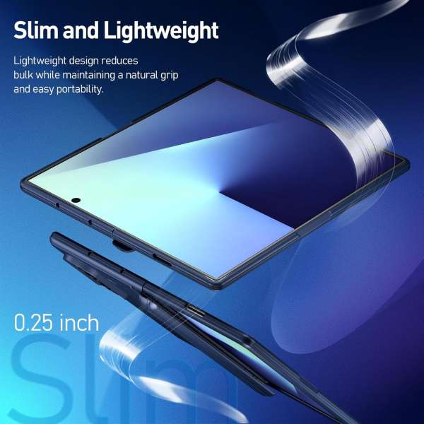 Poetic Galaxy Z Fold 7 Revolution Flex Klf-Navy Blue