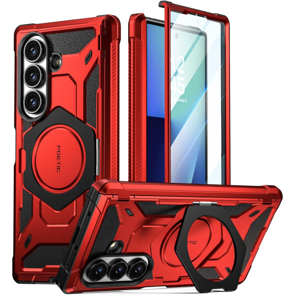 Poetic Galaxy Z Fold 7 Spartan Klf-Red