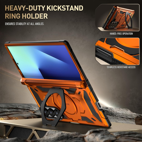 Poetic Galaxy Z Fold 7 Spartan Klf-Orange 
