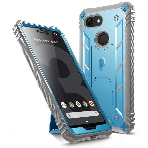 Poetic Google Pixel 3 XL Revolution Serisi Klf-Blue