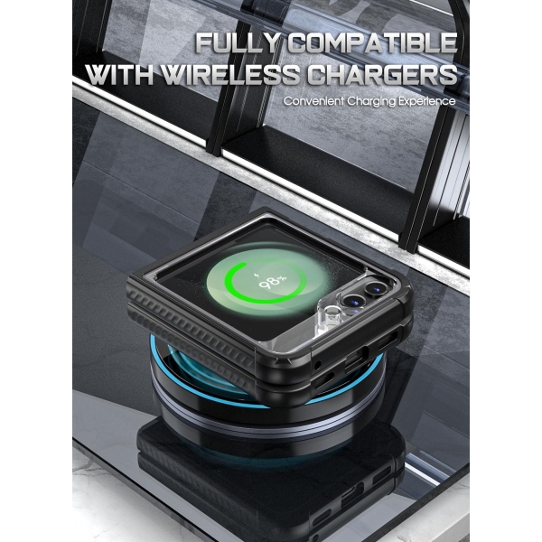 Poetic Guardian Samsung Galaxy Z Flip 5 Klf-Black