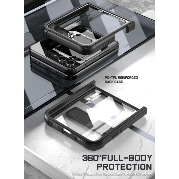 Poetic Guardian Samsung Galaxy Z Flip 5 Klf-Black