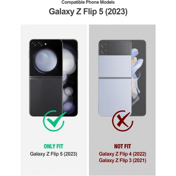 Poetic Guardian Samsung Galaxy Z Flip 5 Klf-Black