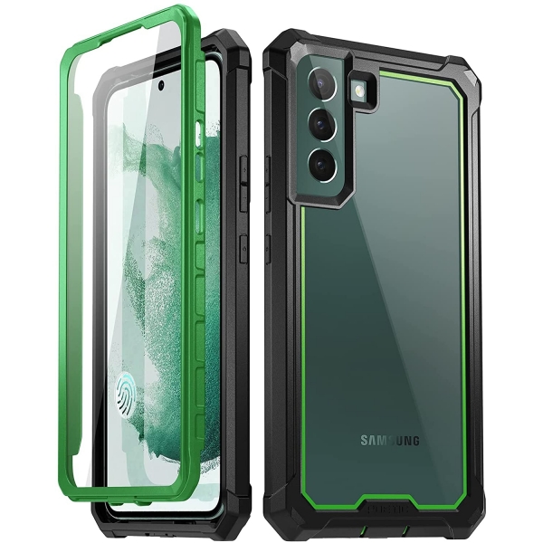 Poetic Guardian Serisi Galaxy S22 Klf (MIL-STD-810G)-Green