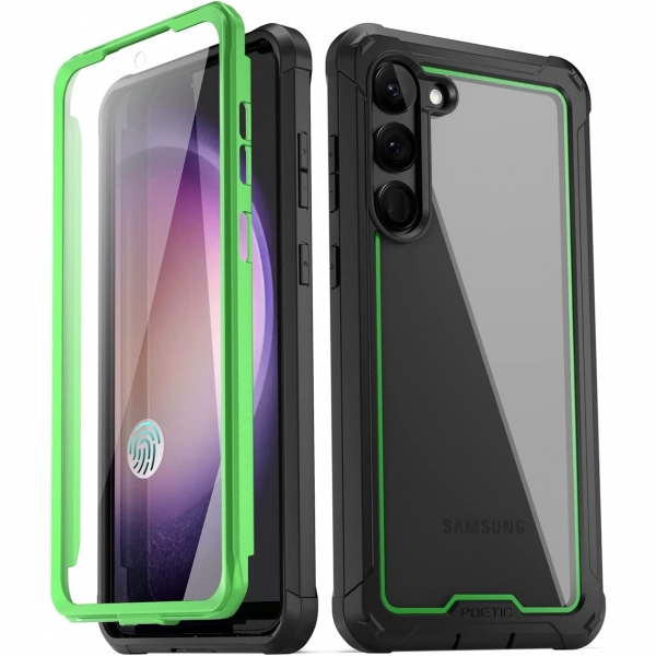 Poetic Guardian Serisi Galaxy S23 Klf (MIL-STD-810G)-Green