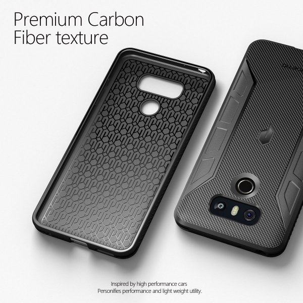 Poetic LG G6 Karbon Fiber Dokulu �nce K�l�f