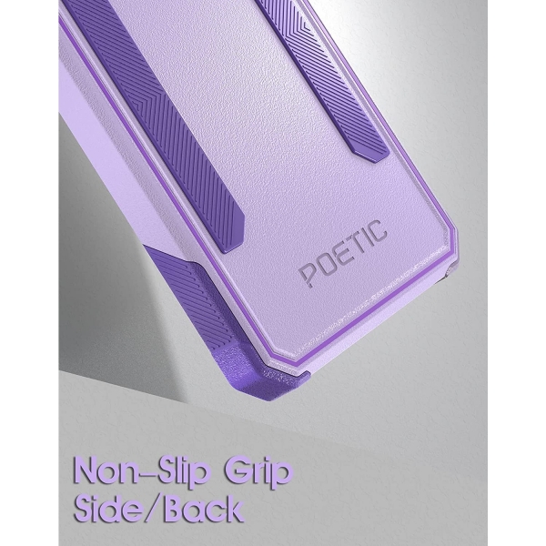 Poetic Neon Serisi Galaxy S22 Klf (MIL-STD-810G)-Purple