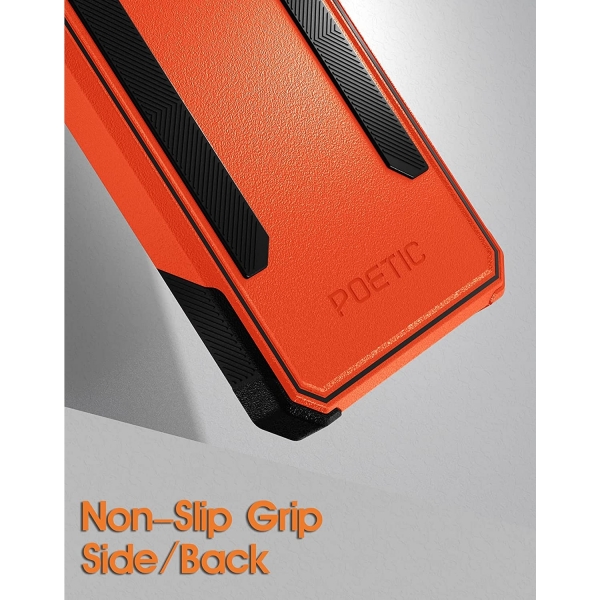 Poetic Neon Serisi Galaxy S22 Plus Klf (MIL-STD-810G)-Orange