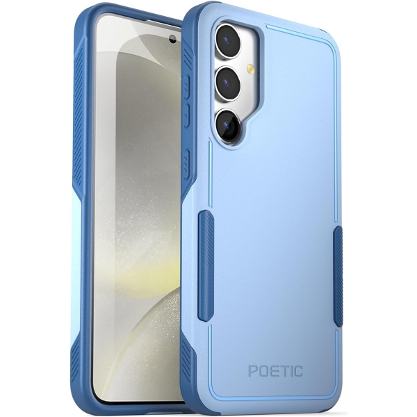 Poetic Neon Serisi Galaxy S24 Klf (MIL-STD-810G)-Sky Blue