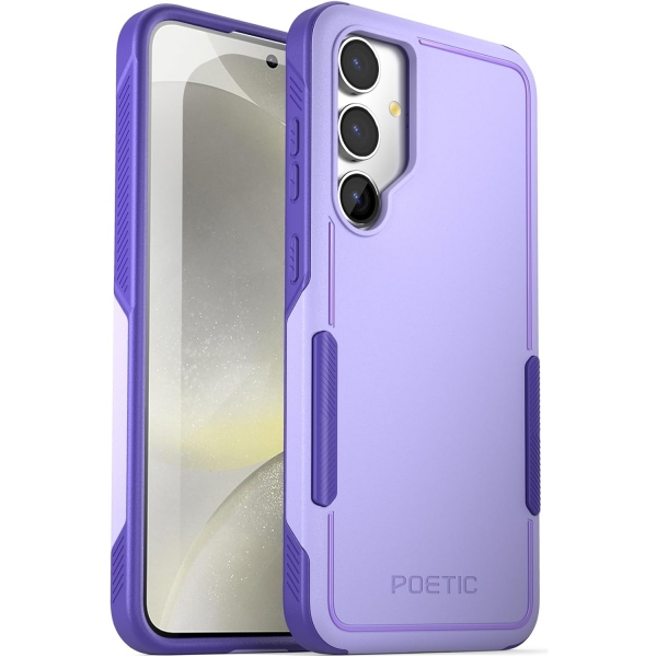 Poetic Neon Serisi Galaxy S24 Klf (MIL-STD-810G)-Purple
