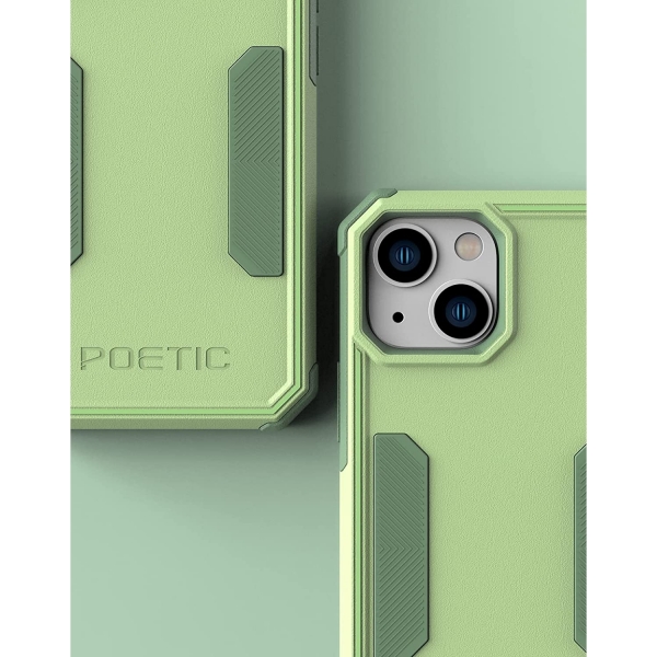Poetic Neon Serisi iPhone 13 Mini Darbeye Dayankl Koruyucu Klf-Mint