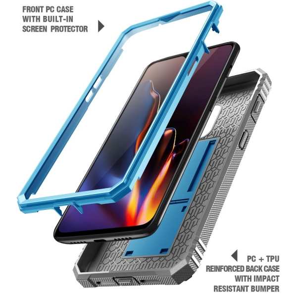 Poetic OnePlus 6T Revolution Serisi Klf-Blue