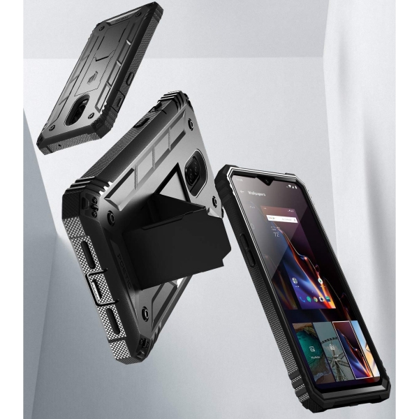Poetic OnePlus 6T Revolution Serisi K�l�f-Black