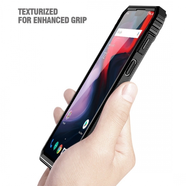 Poetic OnePlus 6 Revolution Rugged Klf-Black
