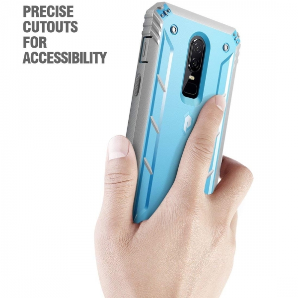 Poetic OnePlus 6 Revolution Rugged Klf-Blue