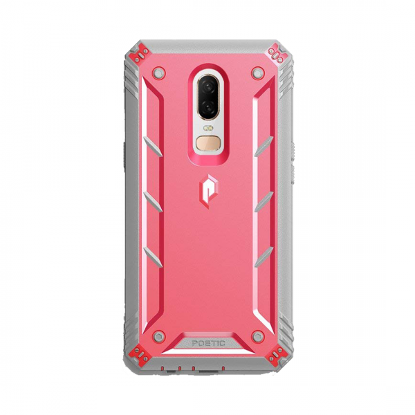 Poetic OnePlus 6 Revolution Rugged Klf-Pink