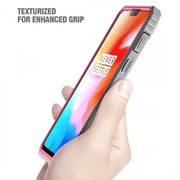 Poetic OnePlus 6 Revolution Rugged Klf-Pink