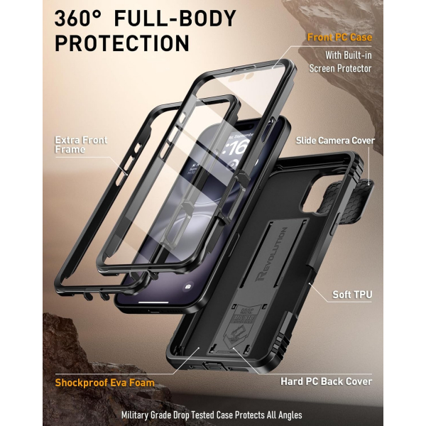 Poetic Apple iPhone 16 Revolution Klf 