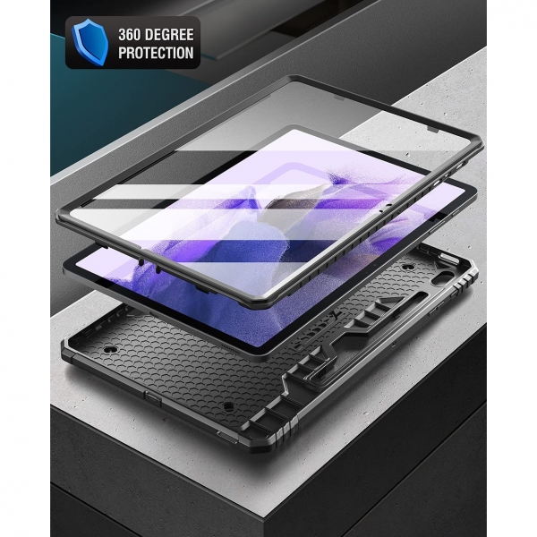 Poetic Revolution Serisi Galaxy Tab S7 FE Klf (12.4 in)-Black