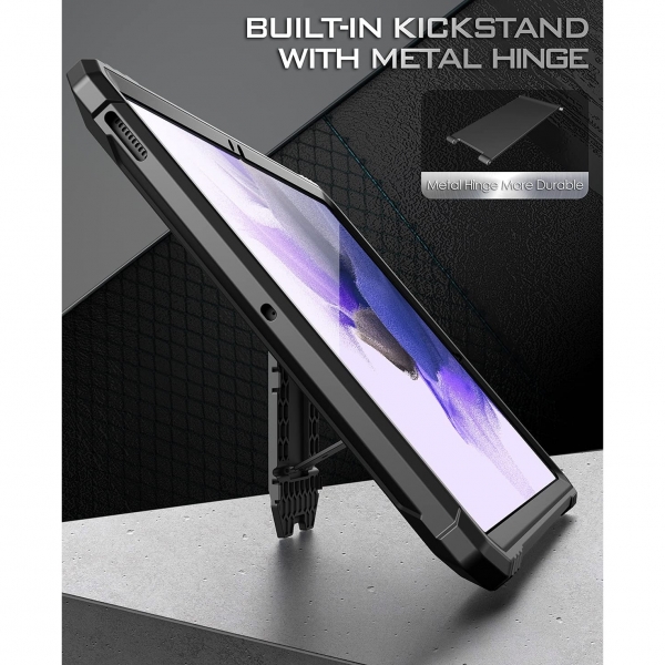 Poetic Revolution Serisi Galaxy Tab S7 FE Klf (12.4 in)-Black