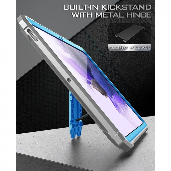 Poetic Revolution Serisi Galaxy Tab S7 FE Klf (12.4 in)-Blue