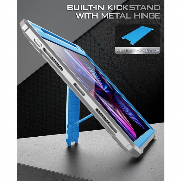 Poetic Revolution Serisi Standl iPad Pro Klf(11 in)(4.Nesil)-Blue Gray