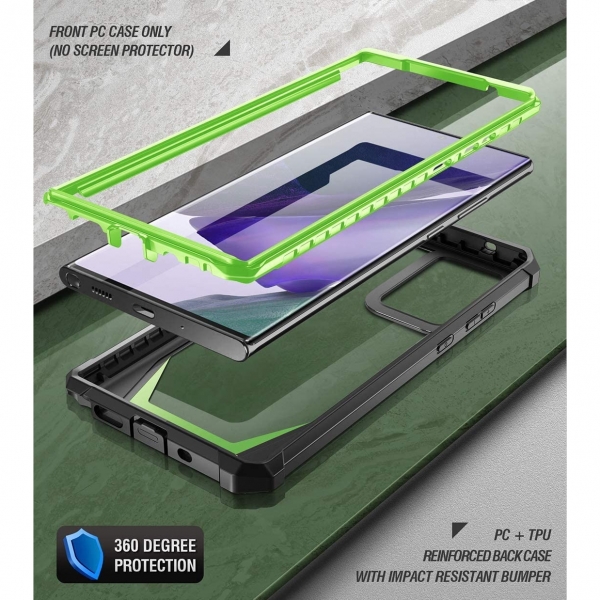 Poetic Samsung Galaxy Note 20 Ultra Guardian Serisi Klf-Green