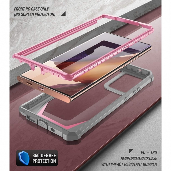 Poetic Samsung Galaxy Note 20 Ultra Guardian Serisi Klf-Pink