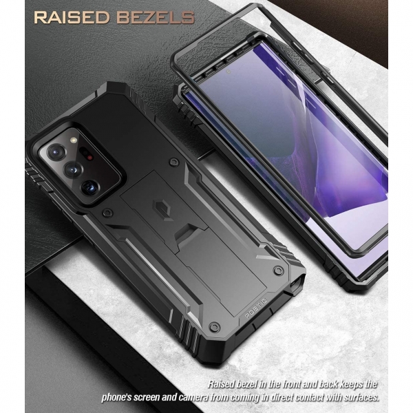 Poetic Galaxy Note 20 Ultra Revolution Serisi Klf (MIL-STD-810G)-Black